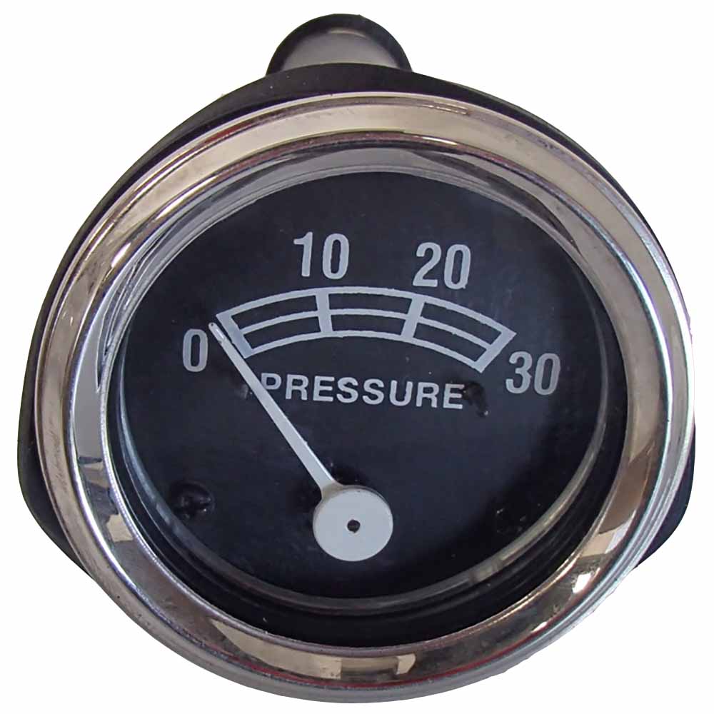 GAH30-0026-AIC Chrome Bezel Oil Pressure Gauge